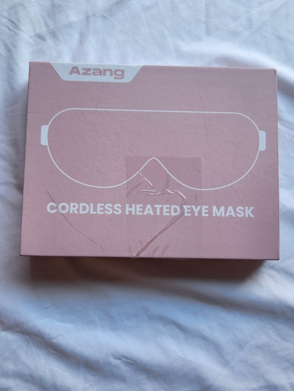 Pink Cordless Heated Eye Mask